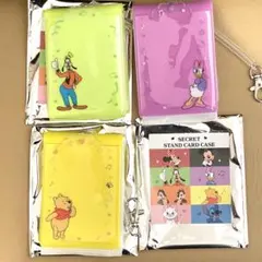 ディズニーストア　シークレットカードホルダー　スタンドカードケース　3点セット