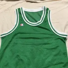 Champion バスケットボールタンク グリーン ホワイトL(送料込み)