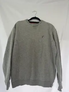 古着　FILA グレー クルーネック トレーナー 美品