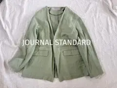 ジャーナルスタンダード　アイスストレッチ　ノーカラージャケット　極美品再お値下げ 2026年最新】JOURNAL STANDARD レディース ノーカラージャケットの人気