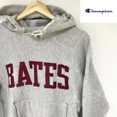 【90’s】　champion reverse weave bates パーカー