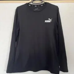 PUMA ブラック 長袖カットソー　ロンT 160