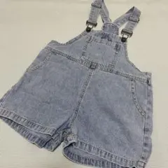 韓国服 オーバーオール ハーフパンツ 90cm