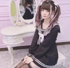 MARS セーラーブラウス　ブラック