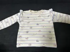 アンパンマン ドキンちゃん コキンちゃん ボーダー柄 長袖Tシャツ 80cm