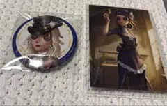 第五人格 IdentityV バーメイド カード 缶バッジ