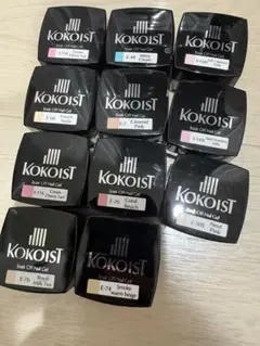 【新品・未使用】KOKOIST ココイスト メルティングバターシリーズ6色セット New Release】ココイストカラードベースンビルダージェル