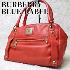 BURBERRY BLUE LABEL バーバリー ミニボストンバッグ 中古・古着通販】BURBERRY BLUE LABEL (バーバリー ブルー レーベル