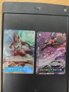 ワンピース カードゲーム エドワード・ニューゲート&ジンベエ