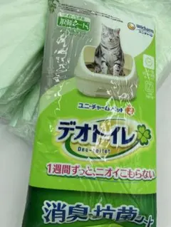 デオトイレ 取替シート 消臭抗菌シート 1週間消臭・抗菌64枚セット、業務用のサムネイル