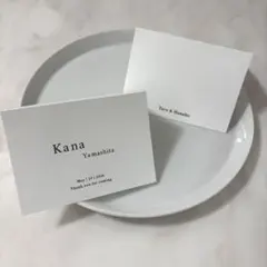 【シンプル】結婚式 席札♡上品でおしゃれなウェディングアイテム