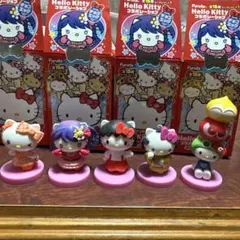 ハローキティ コラボレーション チョコエッグ 5点