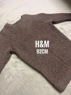 H&M 92CM 編み込みニットセーター