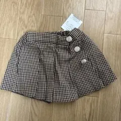 アプレレクール　チェック　ショートパンツ
