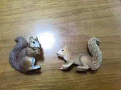 Schleich　シュライヒ　リスフィギュア 2体セット■