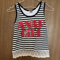ANAP GIRL ストライプタンクトップのサムネイル