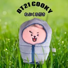 BTS BT21 クッキー COOKY ぬいぐるみ たっとん ねぶくろ付き