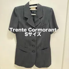 Trente Cormorant 半袖 テーラードジャケット グレー Sサイズ