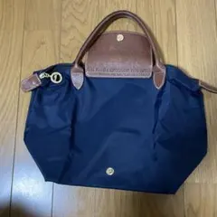 LONGCHAMP LE PLIAGE ネイビートートバッグ
