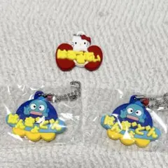サンリオ　ミニネームプレート　ガチャ　ハローキティ　ハンギョドン