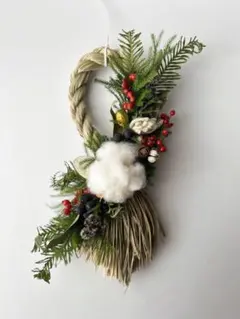 しめ縄 しめ縄飾り ドライフラワー 2026