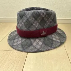 VivienneWestwood ムーンバット 帽子 チェック オーブ - メルカリ