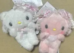 サンリオ　チャーミーキティ　 ハニーキュート　マスコットホルダー　2点セット