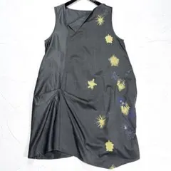 慈雨 センソユニコ ワンピース 花柄 L ロングベスト 美品 - メルカリ