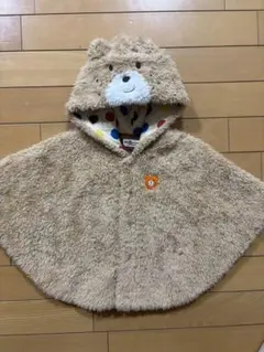 HOT BISCUITS クマフードポンチョ フリーサイズ