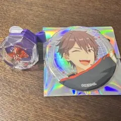 リングライト 缶バッジ 千秋