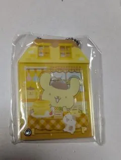 アクリルキーホルダー キャラクター付きポムポムプリン