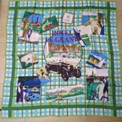 ROPE　大判　シルク　スカーフ