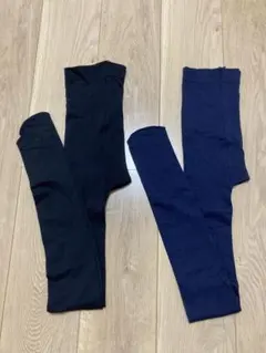 【値下げ】マタニティタイツ M-L ネイビー・ブラック