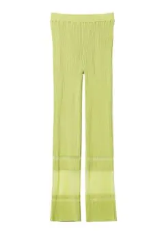 le ciel bleu Transparent Rib Knit Pantsのサムネイル