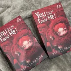 スカルパンダ ポップマート 2ピース youfoundme Popmart バラ