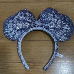 ミニーマウス型スパンコールカチューシャ