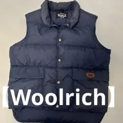 【Woolrich】ダウンベスト ウールリッチ 紺タグ ビンテージ