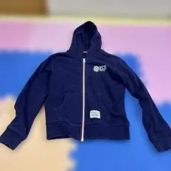 BEAMS mini キッズ ジップアップパーカー ネイビー 130