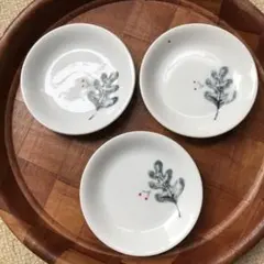 昭和レトロ小皿 3枚セット