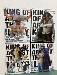 ワンピースフィギュアまとめ売り　キングオブアーティスト　ニカルフィ　ロー キング・オブ・アーティスト〜 #ワンピース #ワンピース