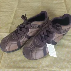 ブラウン レディーススニーカー