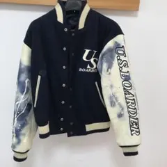 U.S.BOARDER スタジャン　古着
