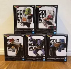 ドラゴンボールZ THE出陣 ギニュー特戦隊 5体セット　まとめ売り　④