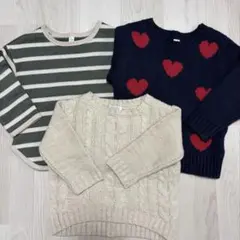 ニットセーター3点セット 95cm以下