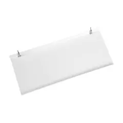 有孔ボード 取り付け ワイド棚 幅13cm x 長さ40cm シェルフ ホワイト