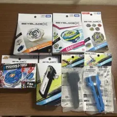ベイブレードX スターター グローリーワルキューレ、ベイバトルパス他