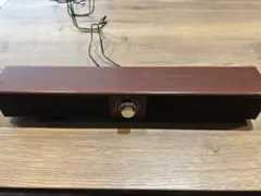 USB サウンドバー スピーカー 木目調 AUX接続 PC用のサムネイル