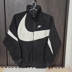 NIKE ボアジャケット フルジップ ブラック/ホワイトM　 新品‼️