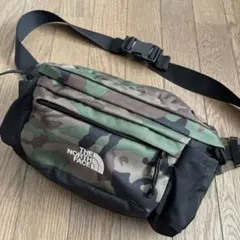 【値下げ!!】THE NORTH FACE カモフラージュ ボディバッグ