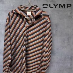 【新品】OLYMP Luxorの長袖ドレスシャツ　XL モード系のサムネイル